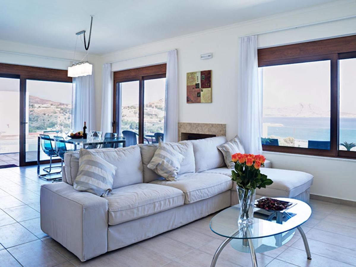 Luxury Villa Verna ลินดอส ภายนอก รูปภาพ